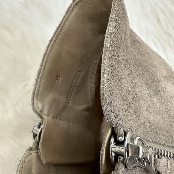 Rag & Bone Womens Margot Ankle Boots in Beige Size 35 Classic US Size 5 Zipper - Picture 6 of 11